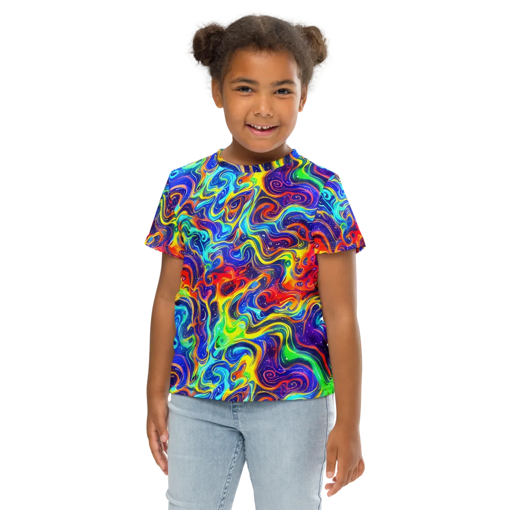 Infinity Ink on Kids Crew Neck T-Shirt — Front