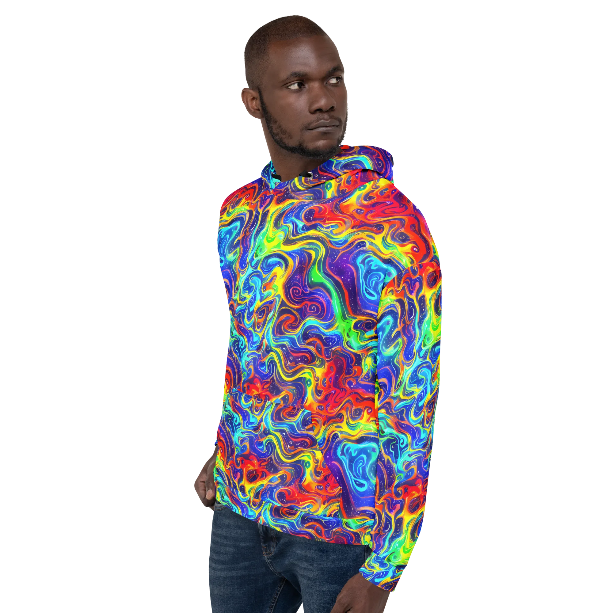 Infinity Ink on Hoodie — Left