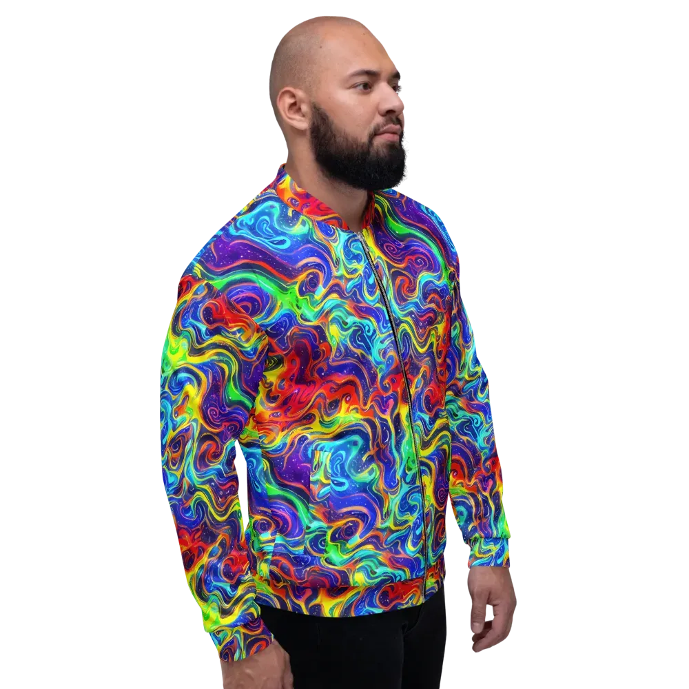 Infinity Ink on Bomber Jacket — Right