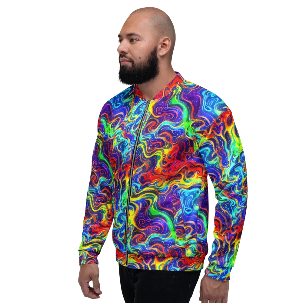 Infinity Ink on Bomber Jacket — Left