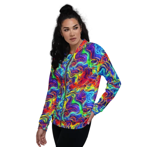 Infinity Ink on a Bomber Jacket