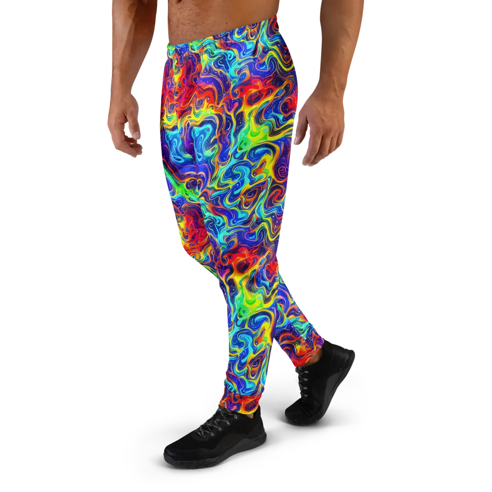 Infinity Ink on Men's Joggers — Left
