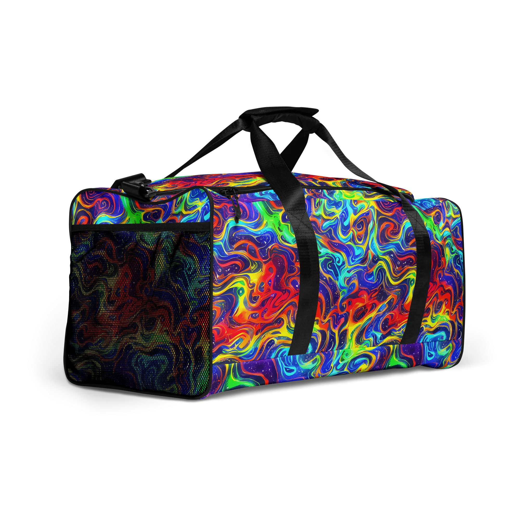 Infinity Ink on Duffle Bag — Right Front