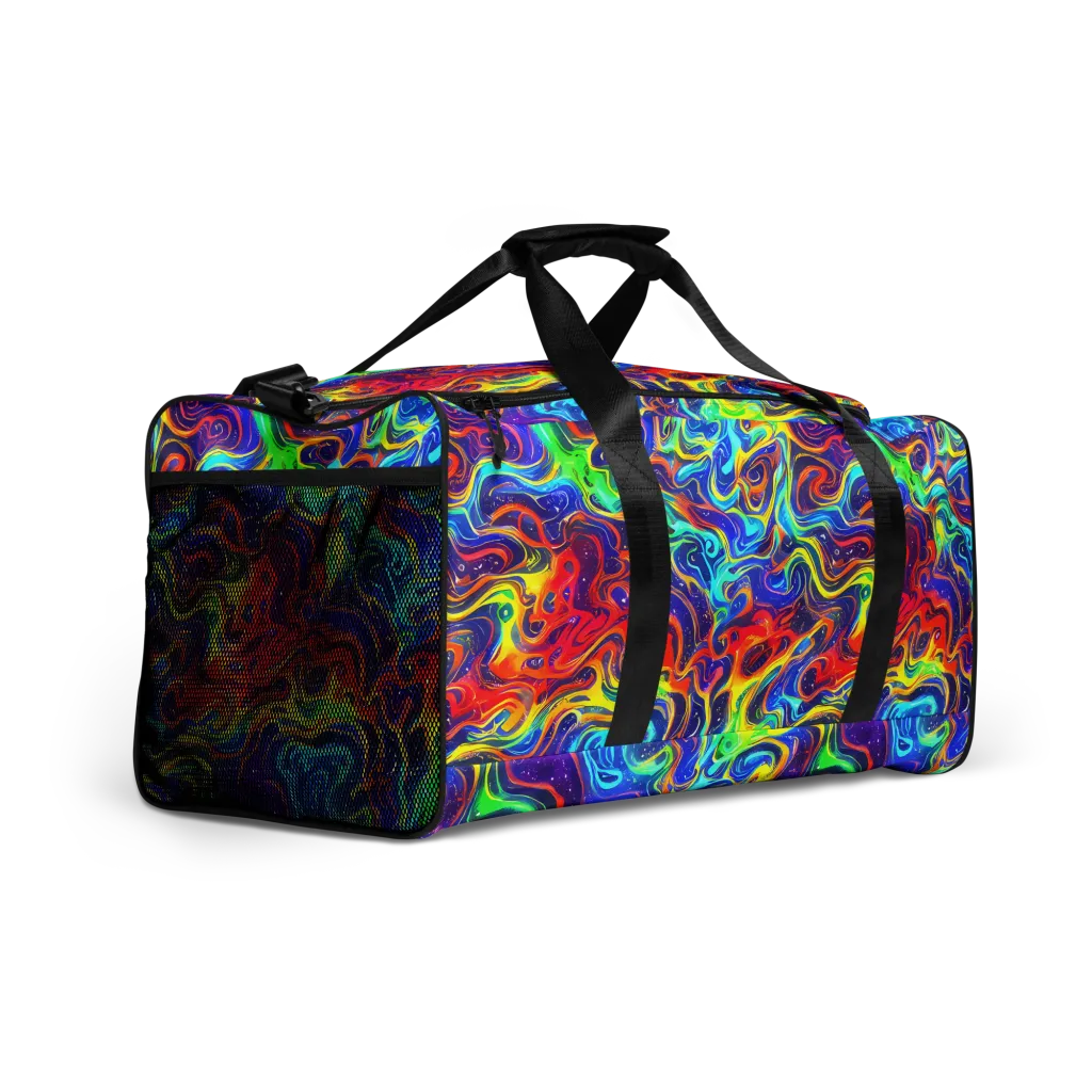Infinity Ink on Duffle Bag — Right Front