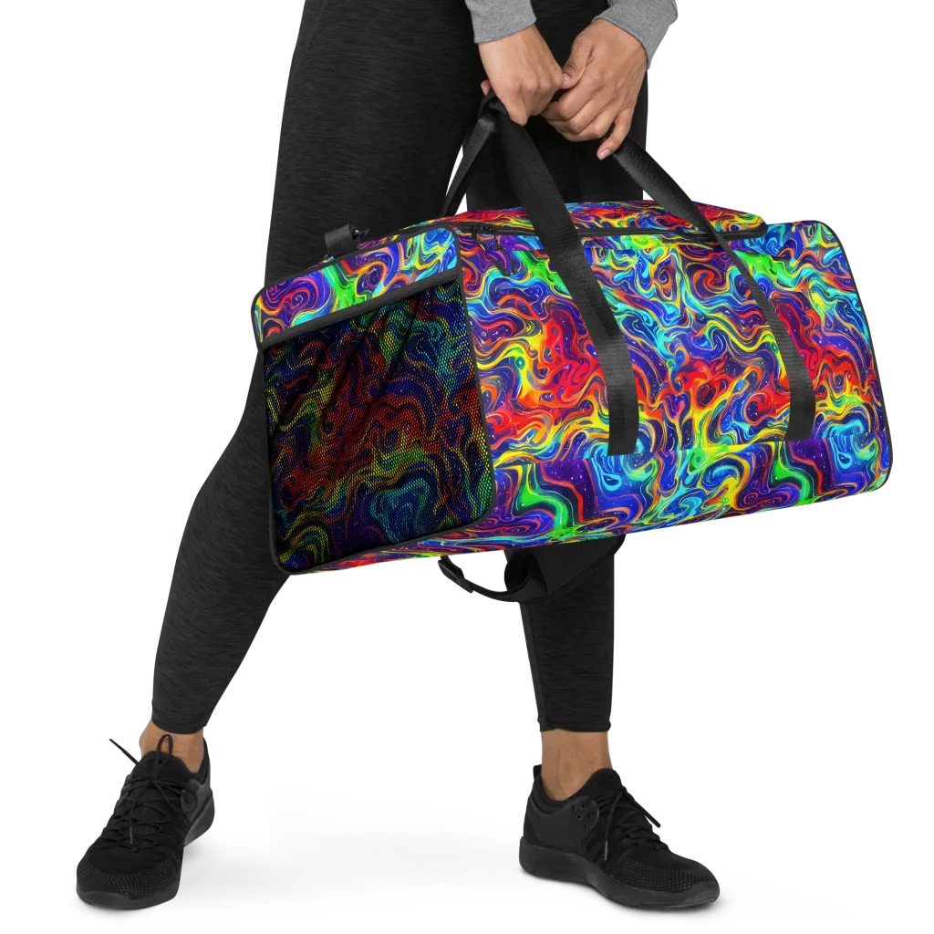 Infinity Ink on Duffle Bag — Right Front