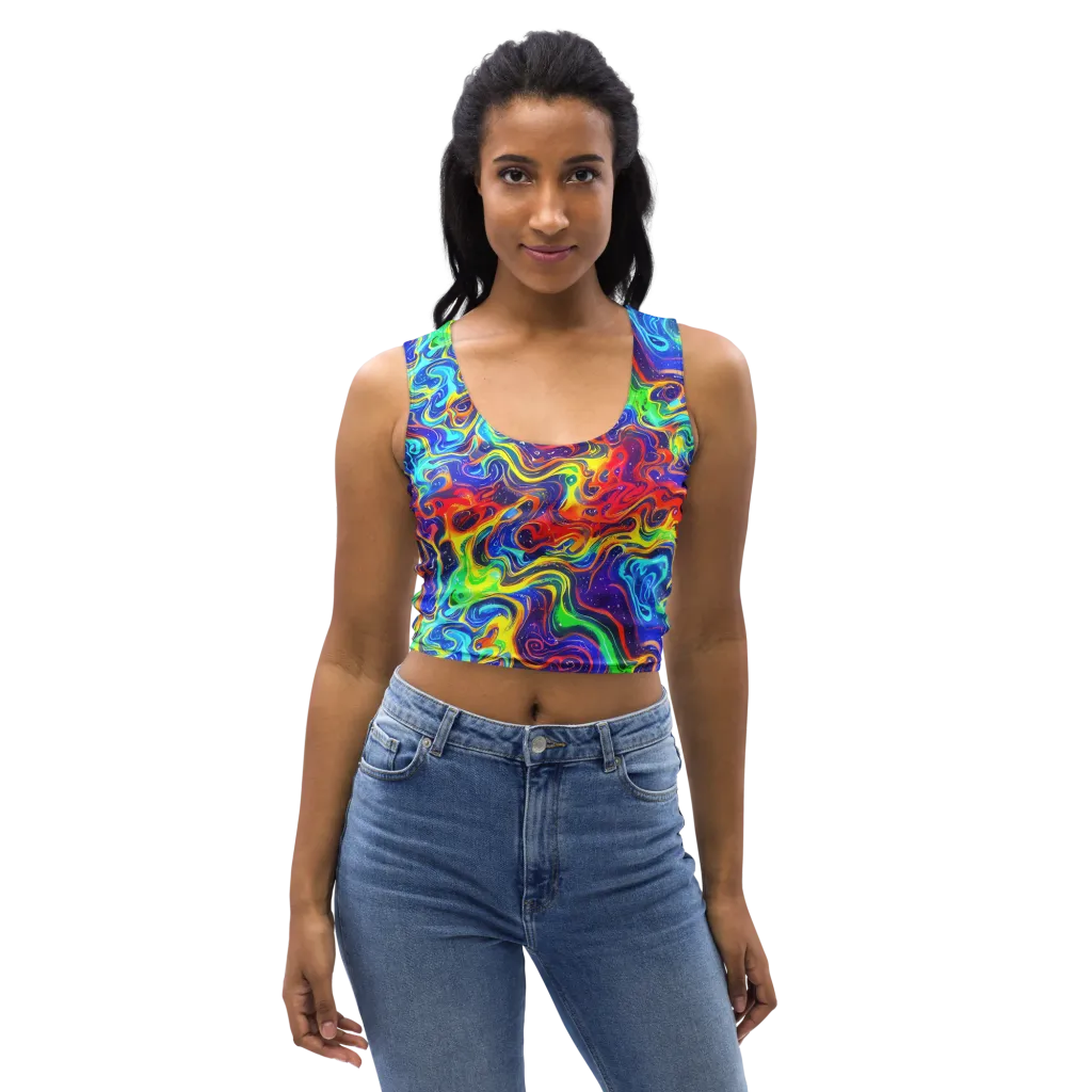 Infinity Ink on Crop Top — Front