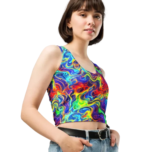 Infinity Ink on a Crop Top