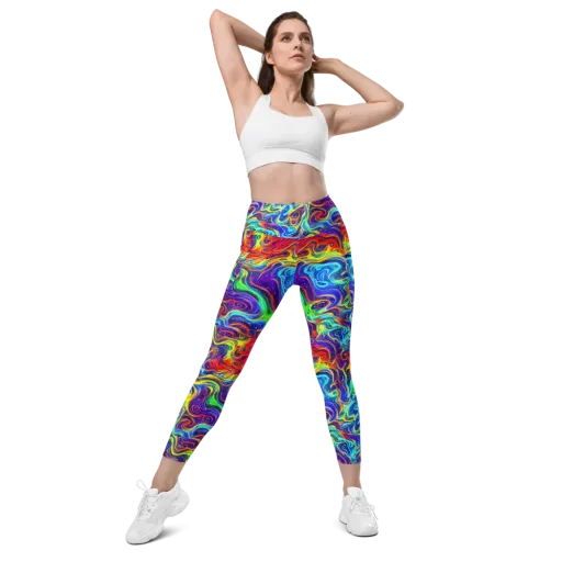 Infinity Ink on a Leggings with Pockets