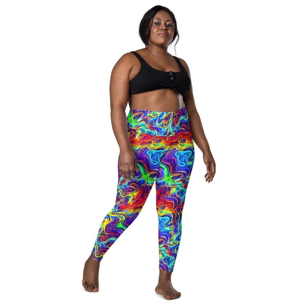 Infinity Ink on Leggings with Pockets — Front