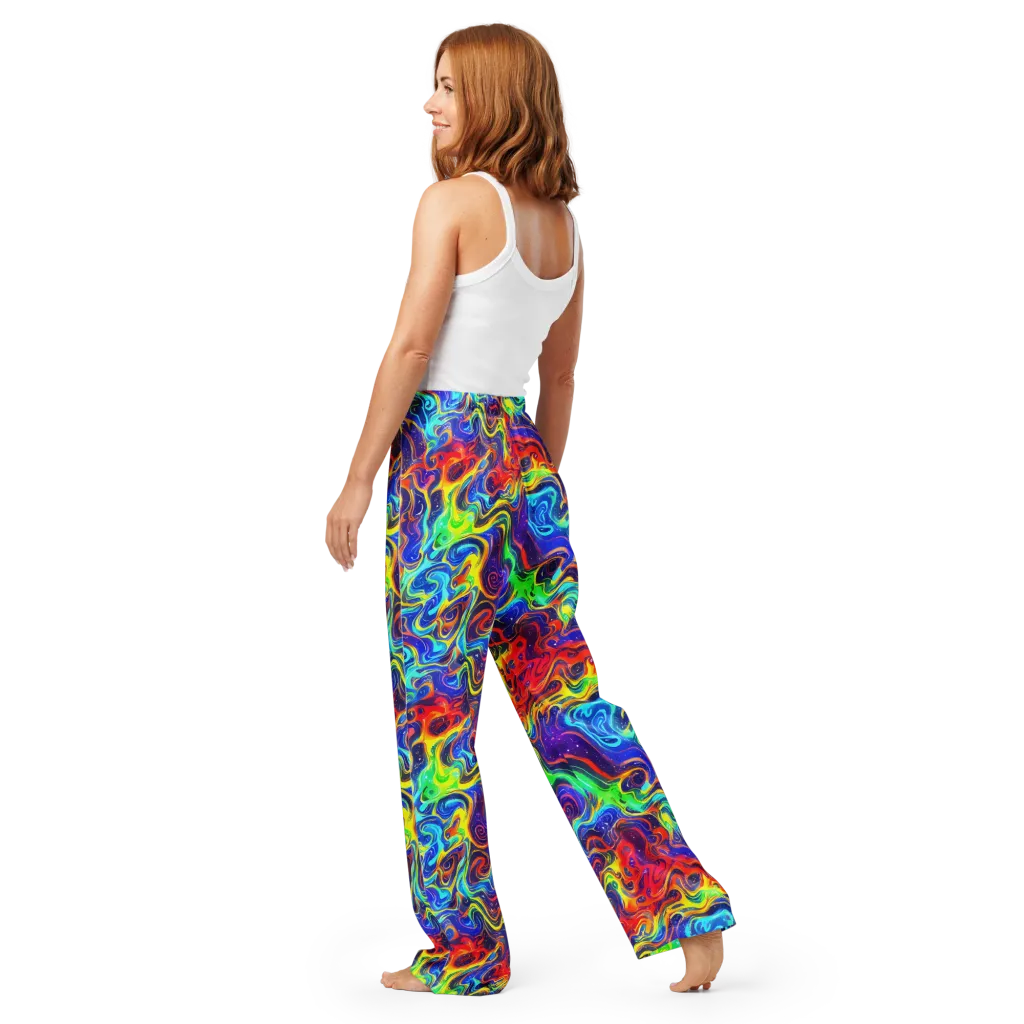 Infinity Ink on Women's Pajama Pants — Back