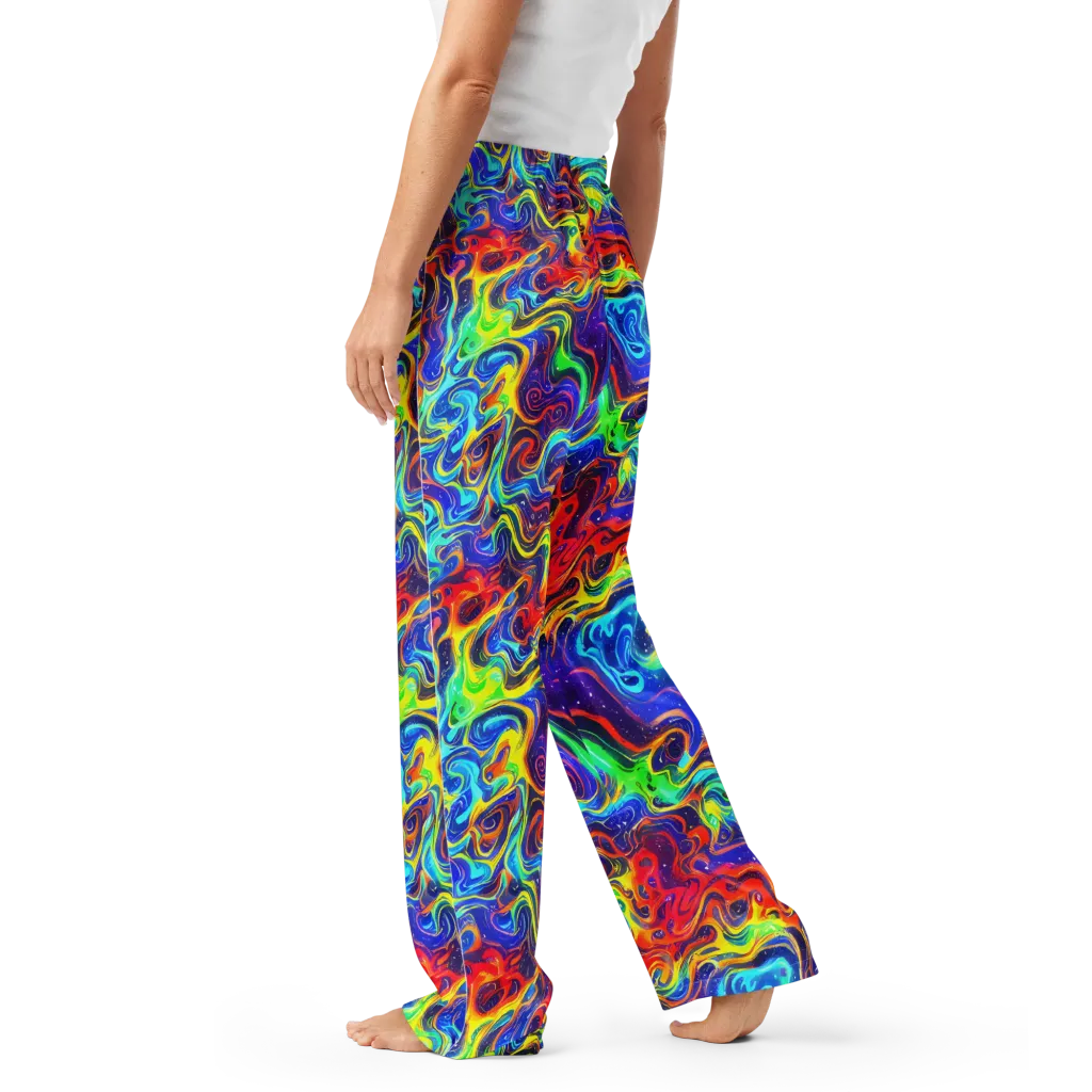 Infinity Ink on Women's Pajama Pants — Left