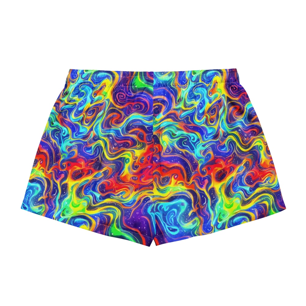 Infinity Ink on Women's Pajama Shorts — Back