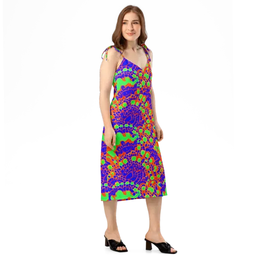 Solar Shock on a Slip Dress