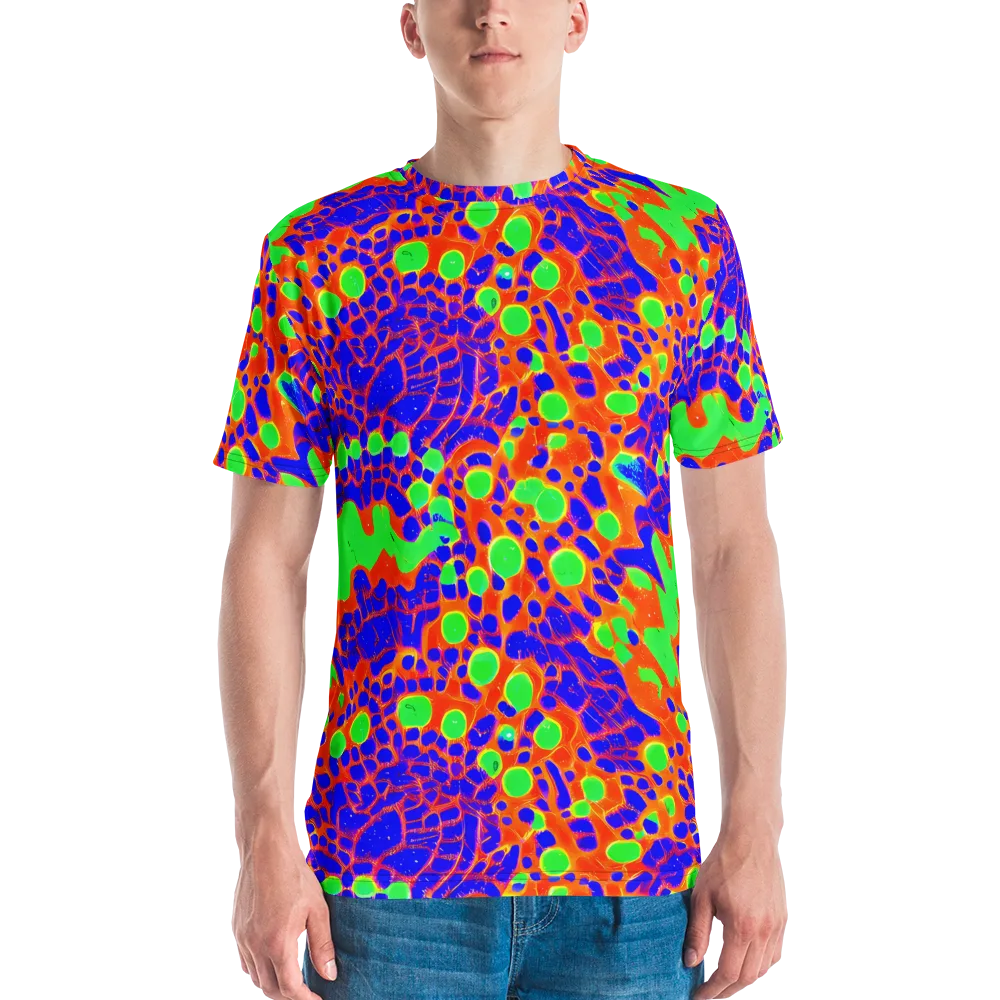 Solar Shock on Men's Crew Neck T-Shirt — Front