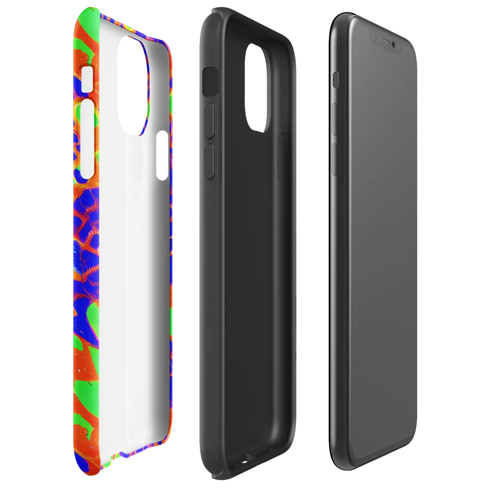 Solar Shock on Tough Case for iPhone® — Right