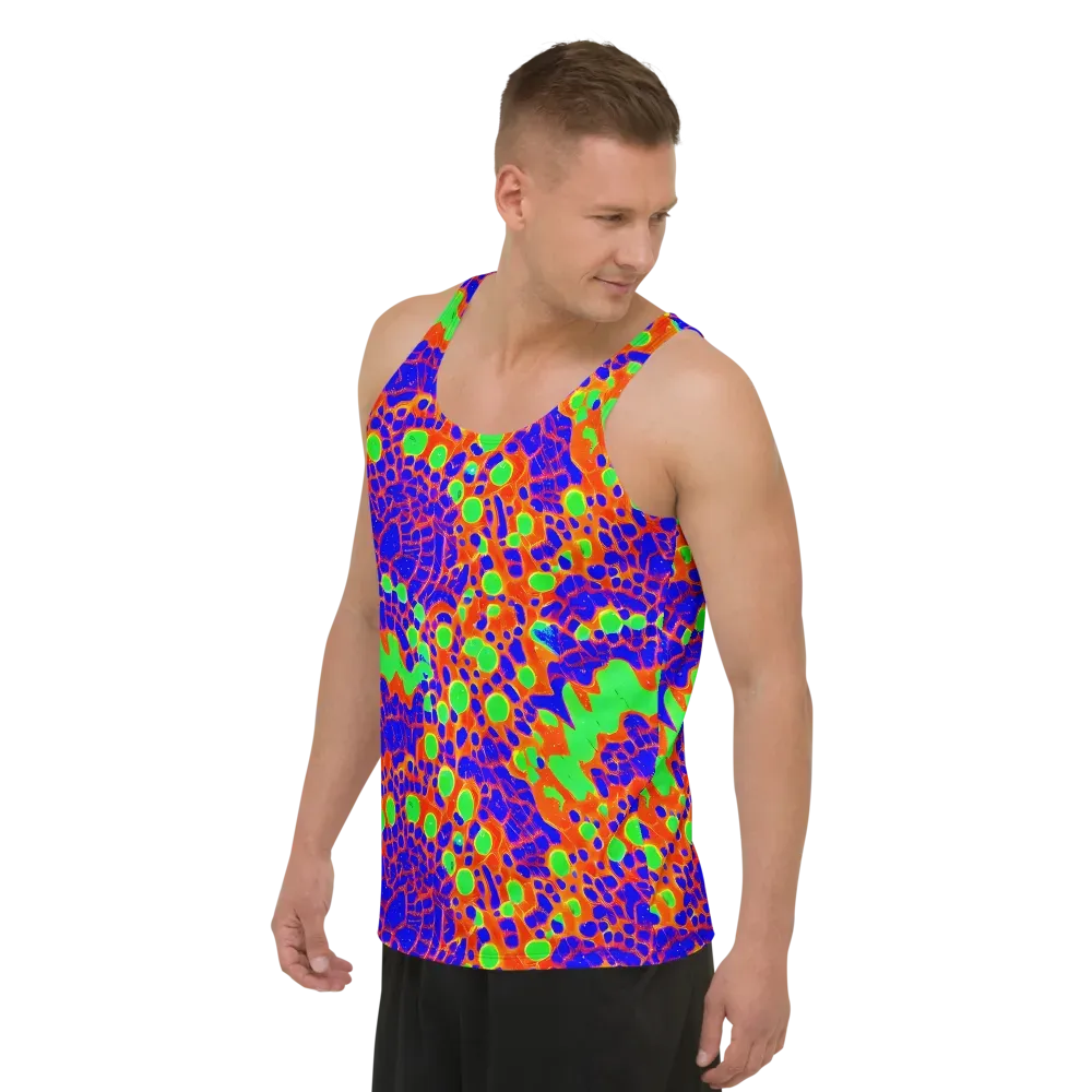 Solar Shock on Men's Tank Top — Left Front