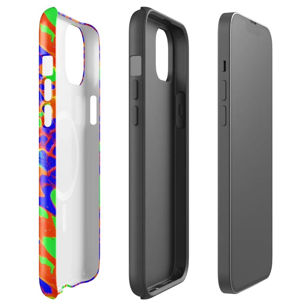 Solar Shock on MagSafe Tough Case for iPhone® — Front