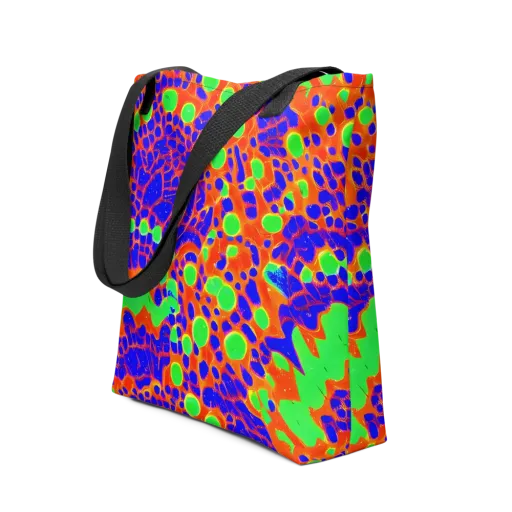 Solar Shock on a Tote Bag