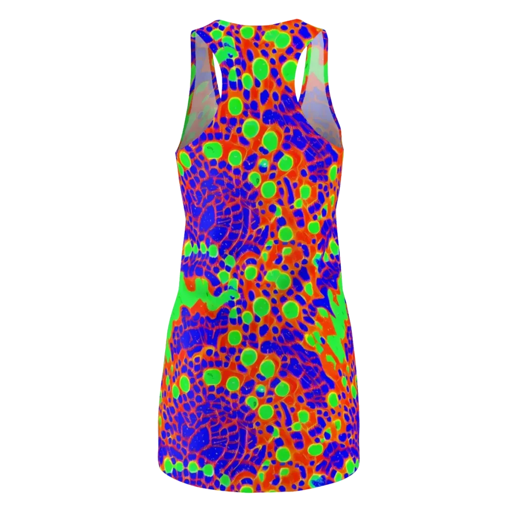 Solar Shock on Racerback Dress — Back