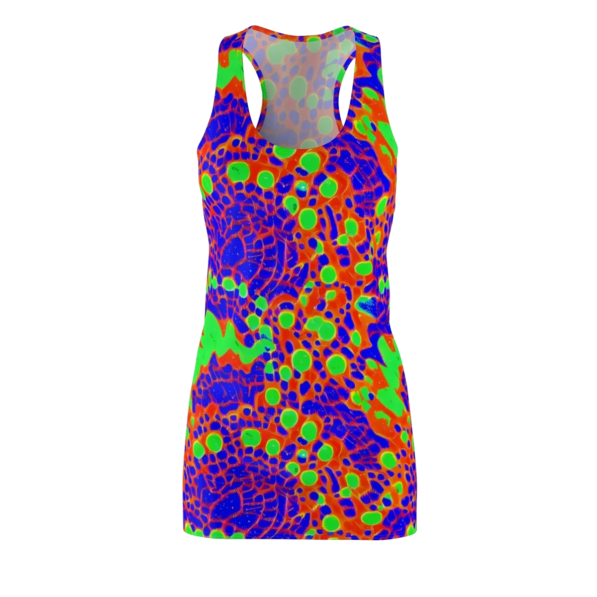 Solar Shock on Racerback Dress — Front