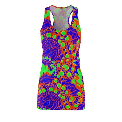 Solar Shock on a Racerback Dress