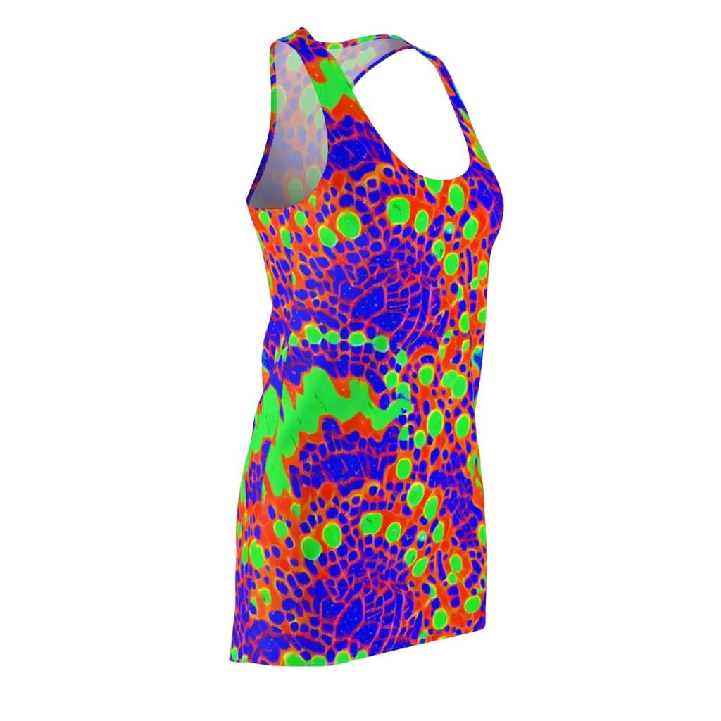 Solar Shock on Racerback Dress — Front Side
