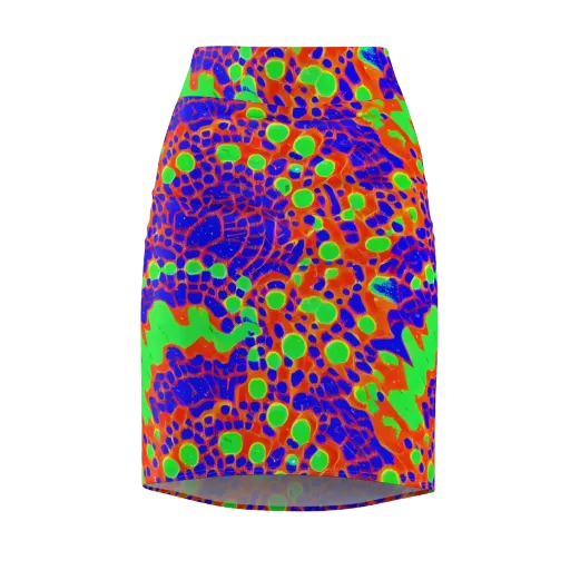 Solar Shock on a Pencil Skirt