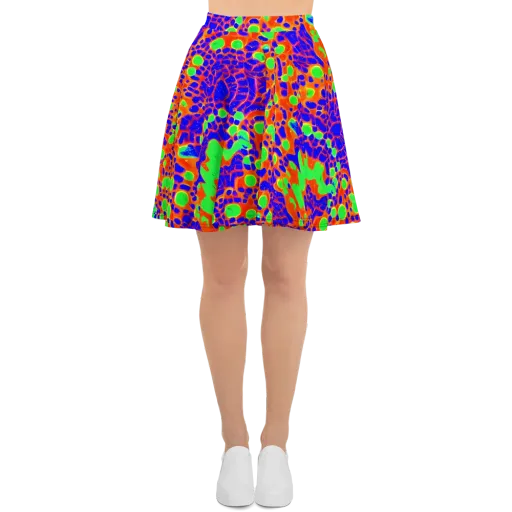 Solar Shock on a Skater Skirt