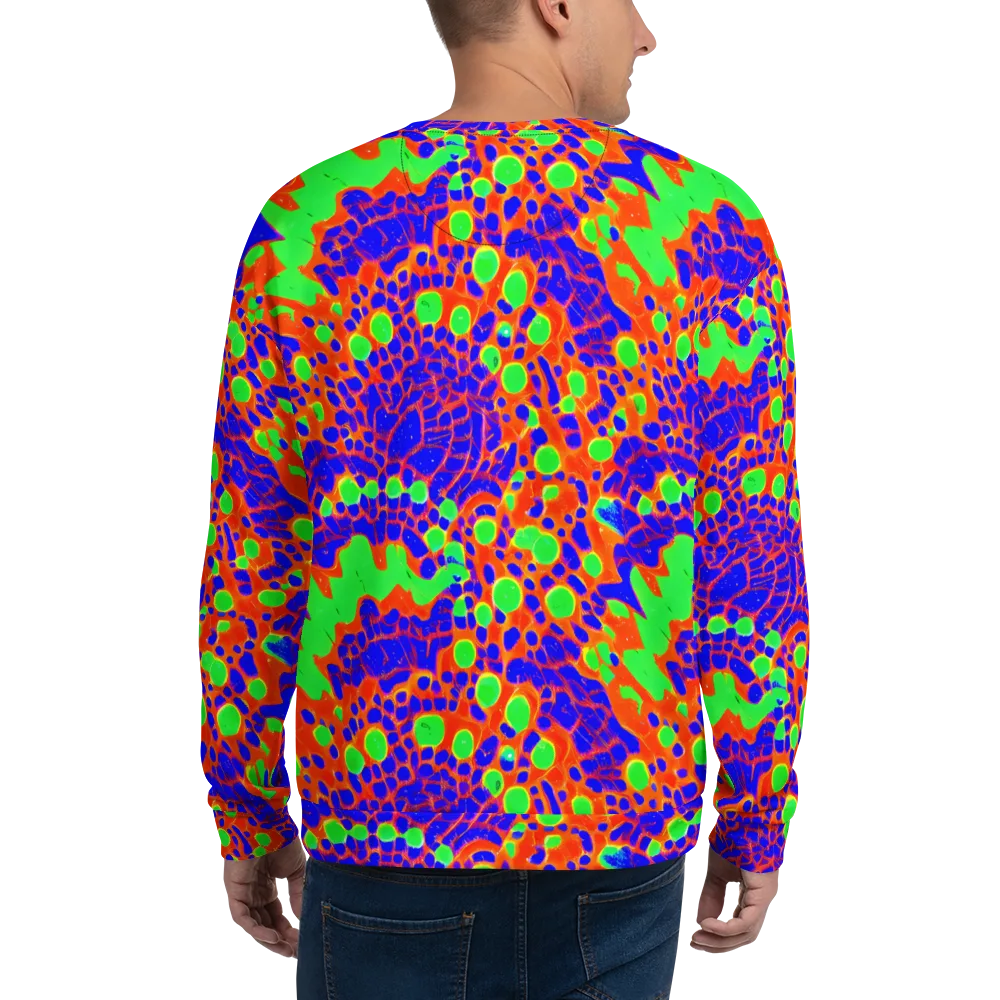 Solar Shock on Sweatshirt — Back