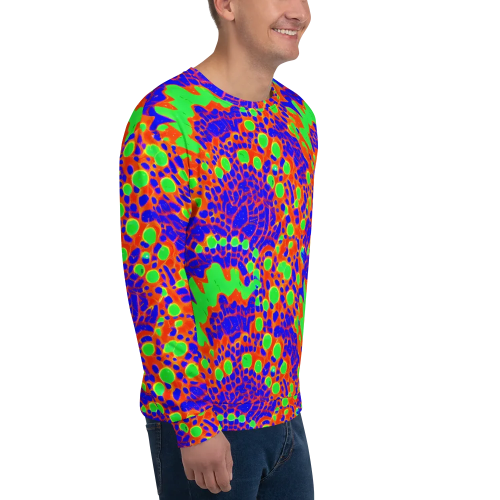 Solar Shock on Sweatshirt — Right Front