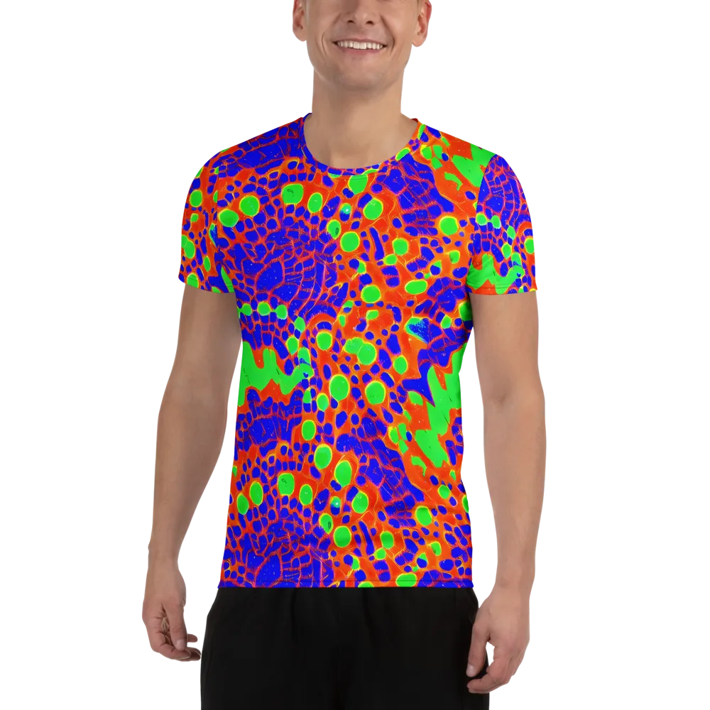 Solar Shock on Men's Athletic T-Shirt — Front