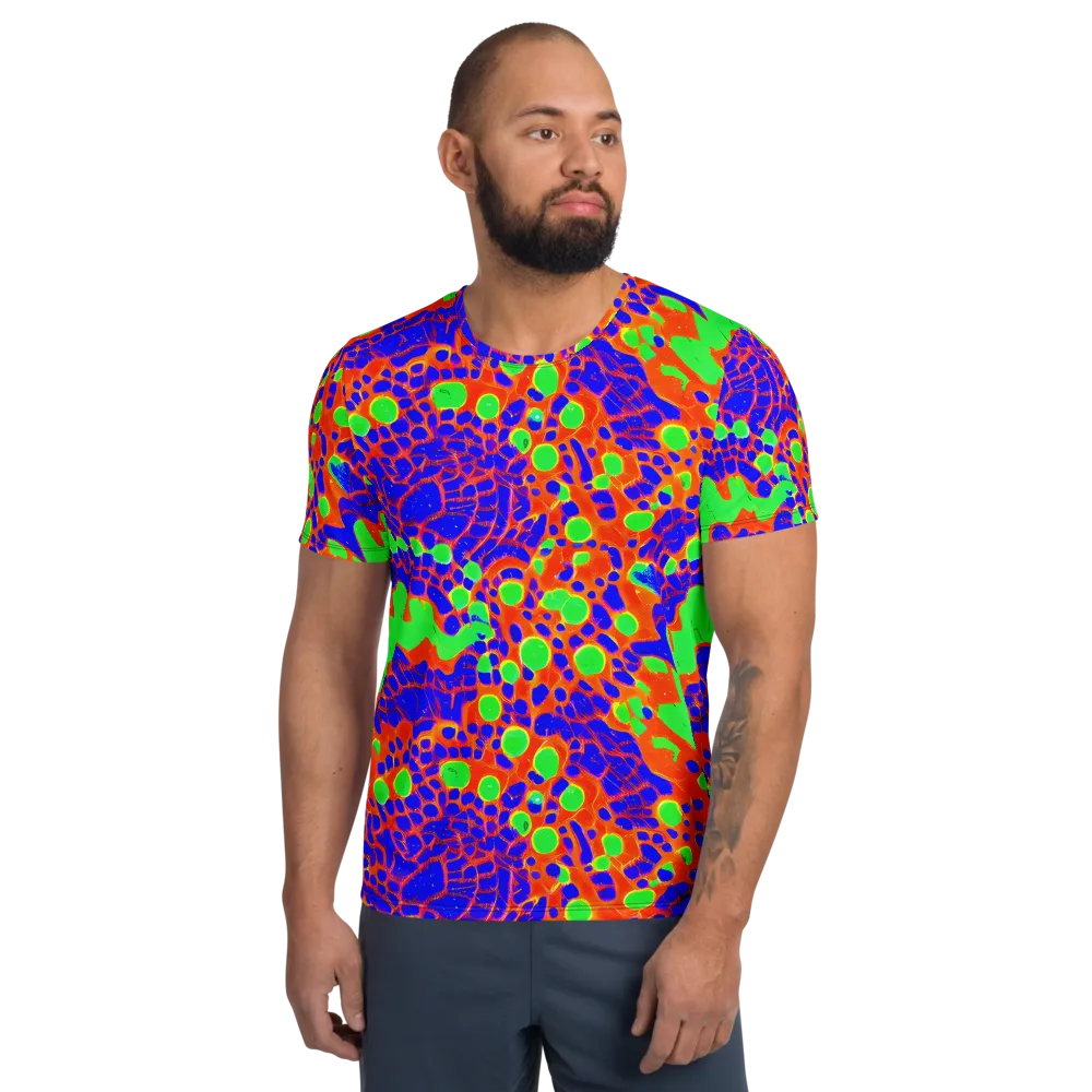 Solar Shock on Men's Athletic T-Shirt — Front