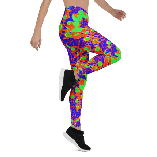 Solar Shock on a Leggings