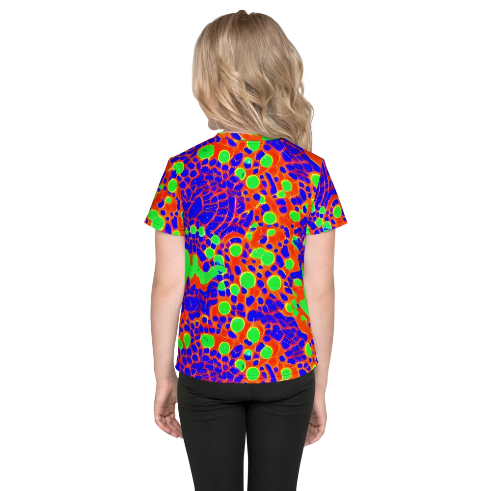 Solar Shock on Kids Crew Neck T-Shirt — Back