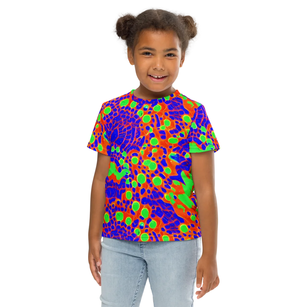 Solar Shock on Kids Crew Neck T-Shirt — Front