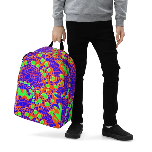 Solar Shock on a Minimalist Backpack