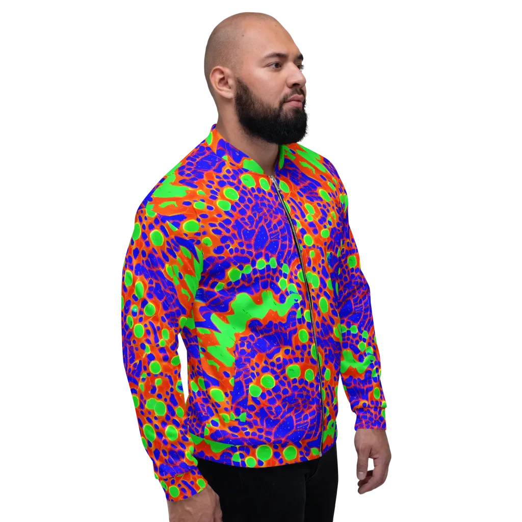 Solar Shock on Bomber Jacket — Right