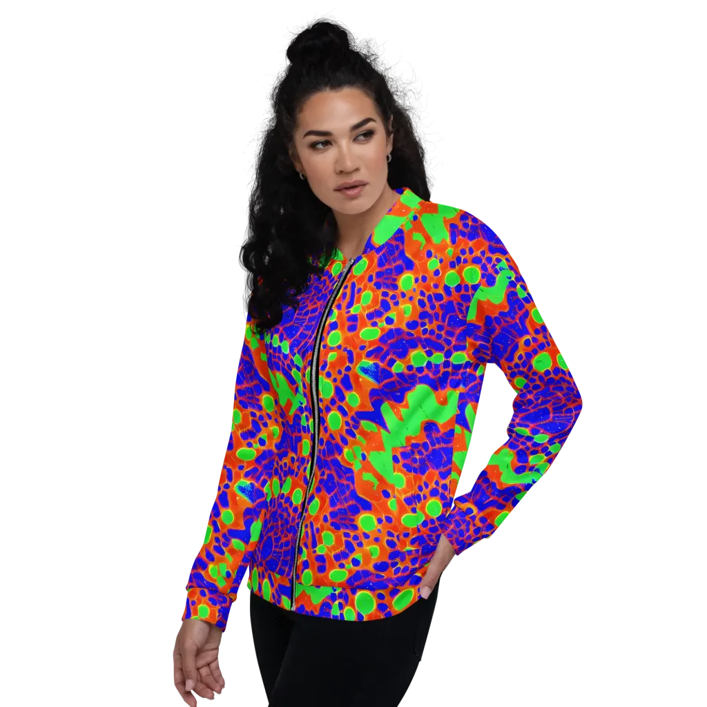 Solar Shock on Bomber Jacket — Left