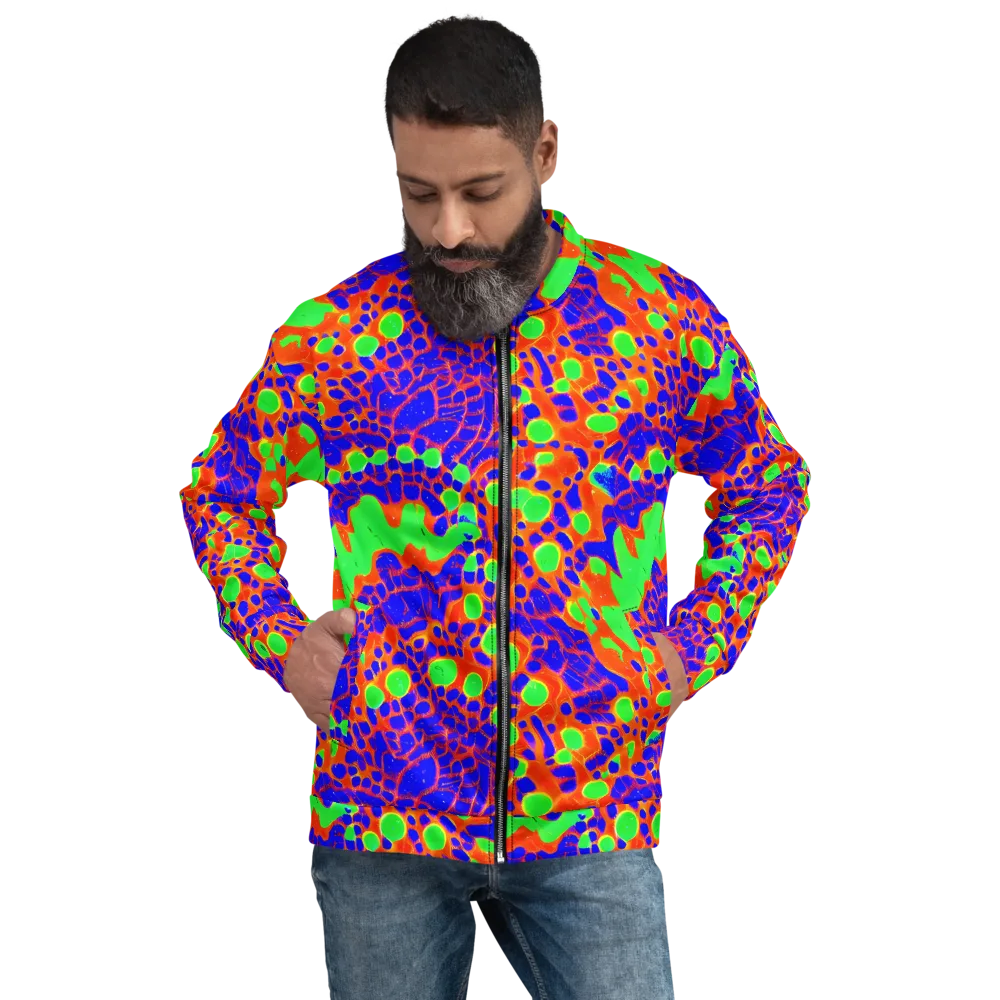 Solar Shock on Bomber Jacket — Front