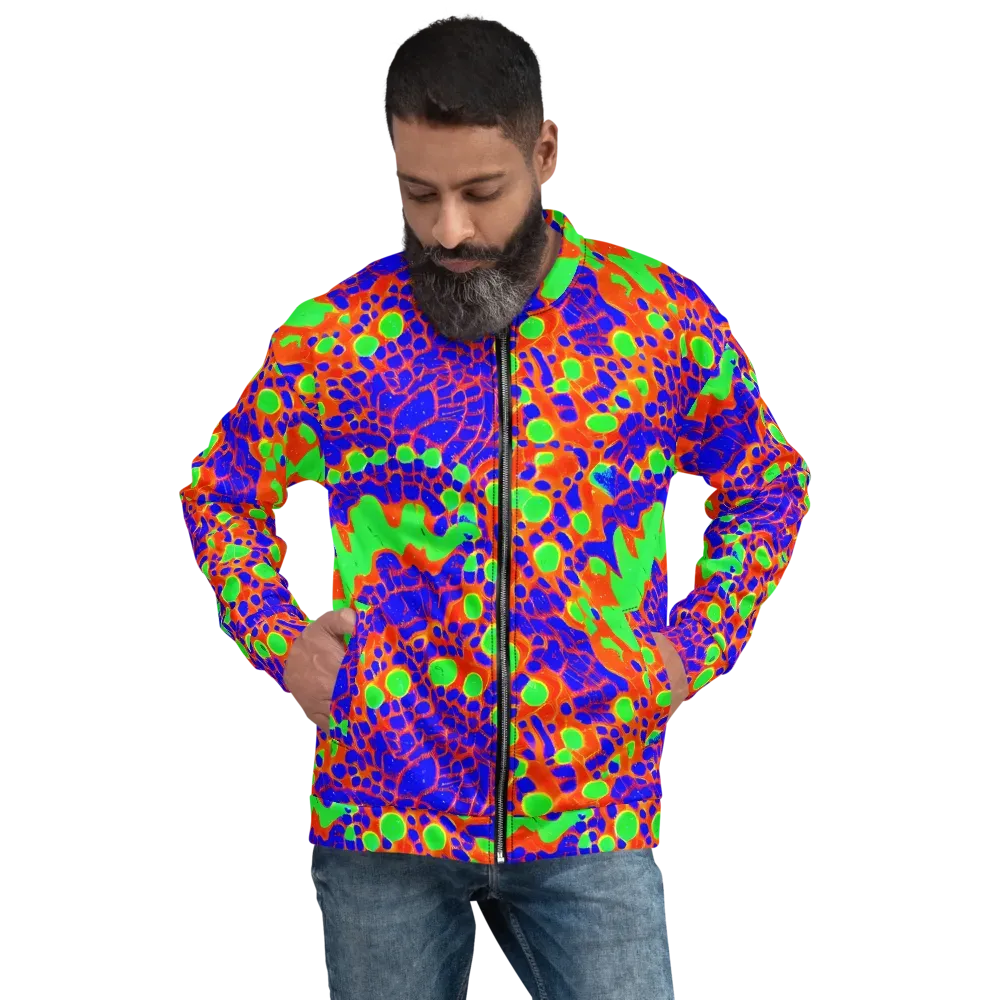 Solar Shock on Bomber Jacket — Front