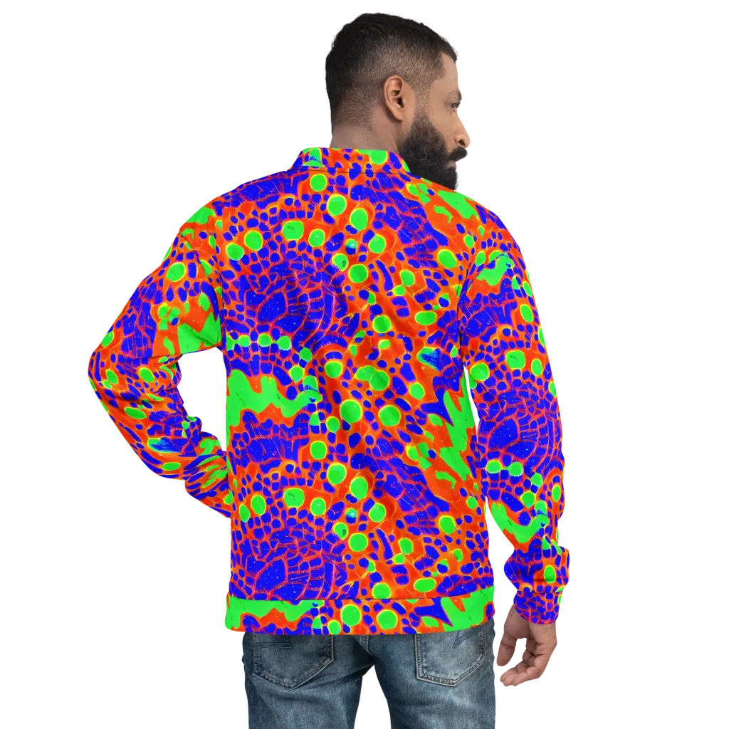 Solar Shock on Bomber Jacket — Back