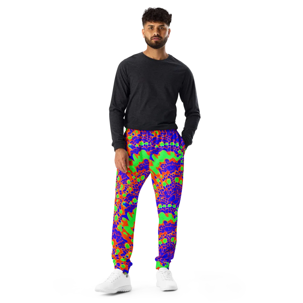 Solar Shock on Men's Joggers — Front