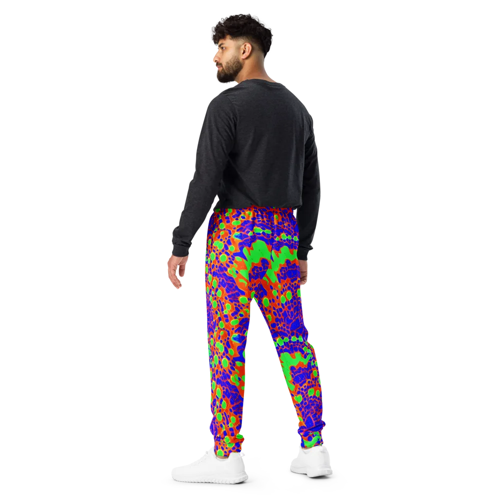 Solar Shock on Men's Joggers — Back