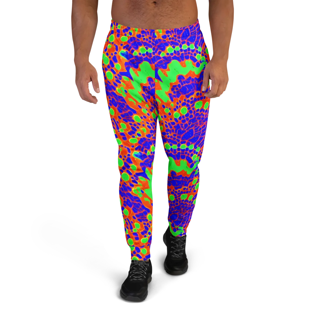 Solar Shock on Men's Joggers — Front