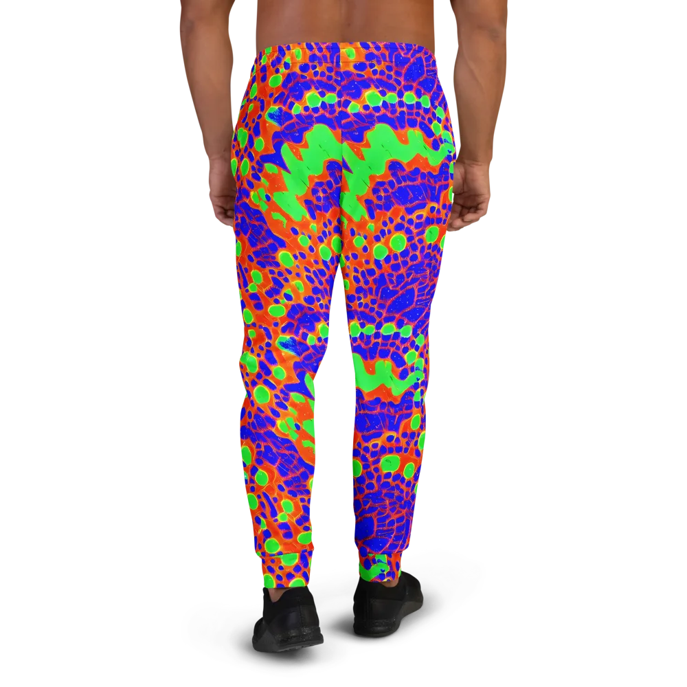 Solar Shock on Men's Joggers — Back