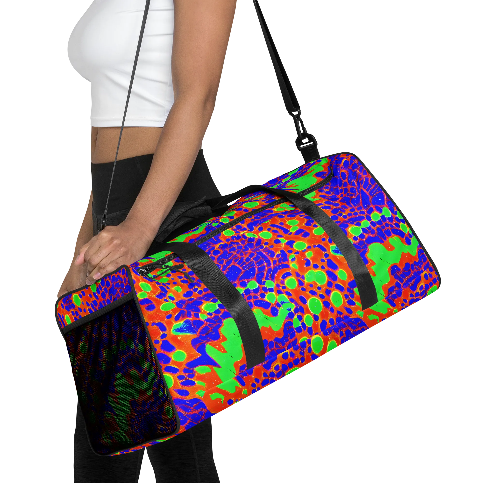 Solar Shock on Duffle Bag — Front