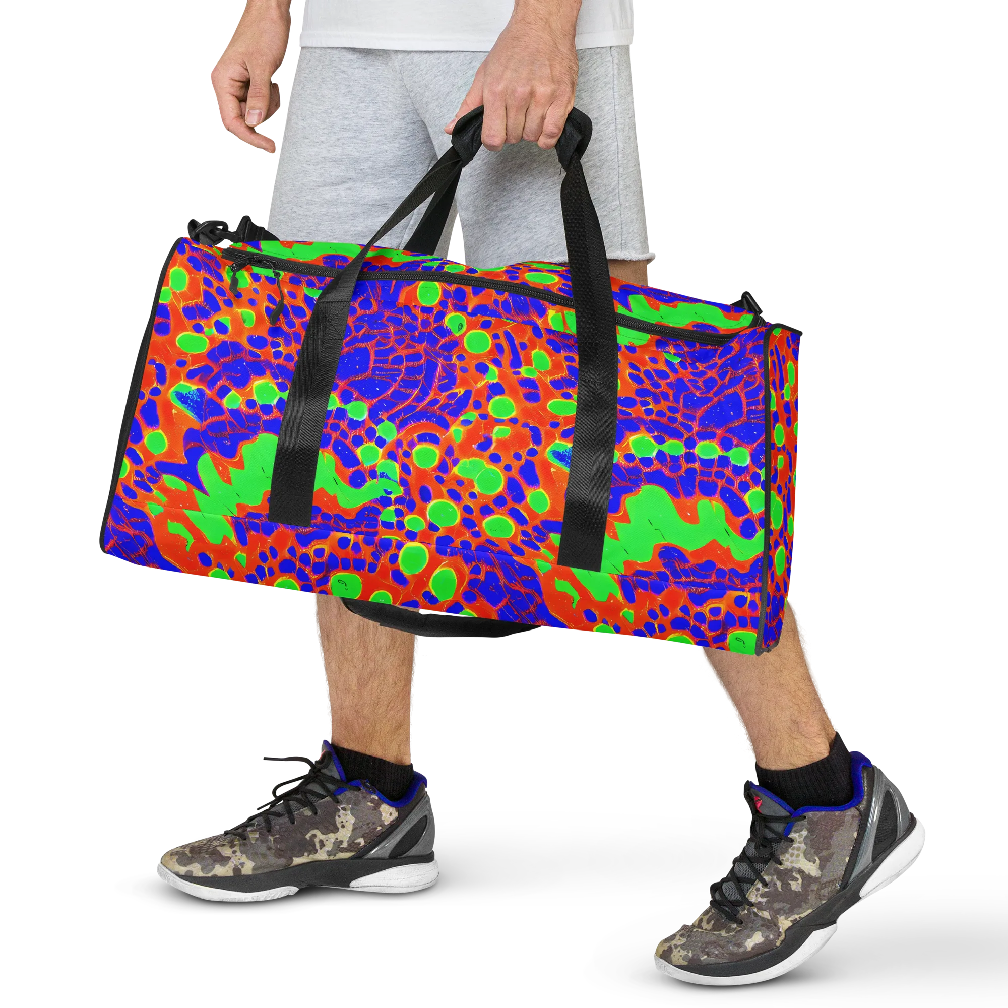 Solar Shock on Duffle Bag — Front