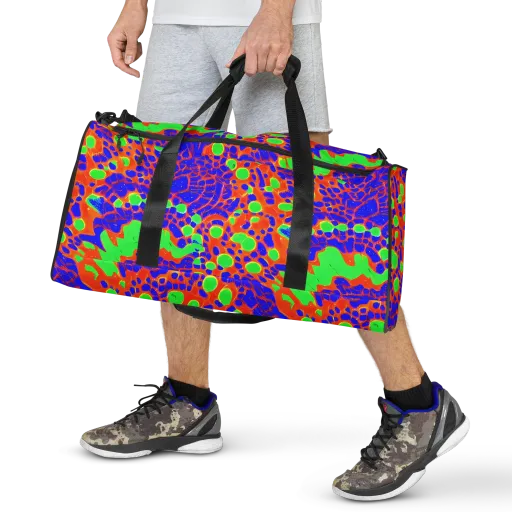 Solar Shock on a Duffle Bag
