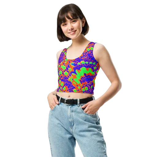 Solar Shock on a Crop Top
