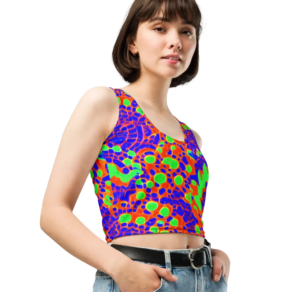 Solar Shock on Crop Top — Right Front